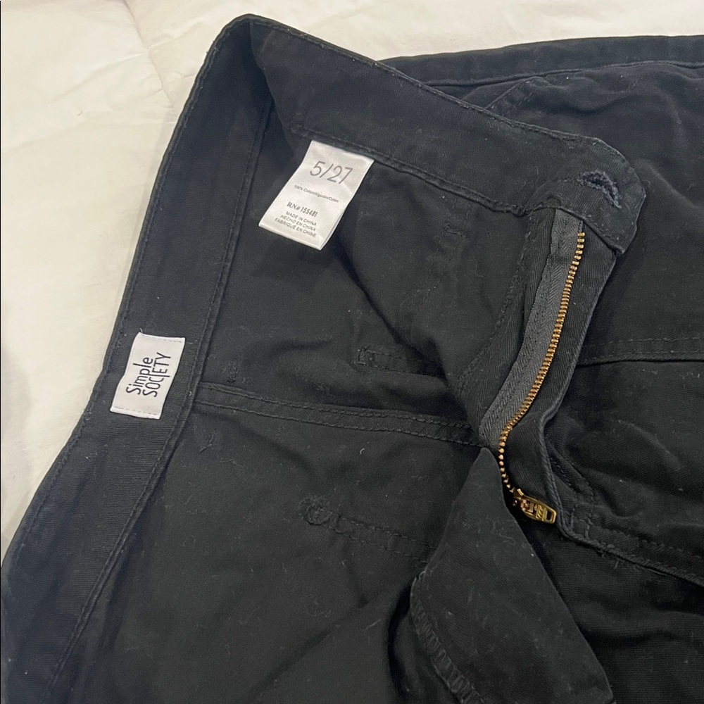 Black Cargo Pants - Picture 14 of 14
